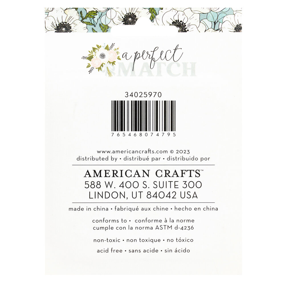 American Crafts A Perfect Match Ink Pads (4pcs) (34025970) (OUTLET) American Crafts A Perfect Match Ink Pads (4pcs) (34025970) (OUTLET)