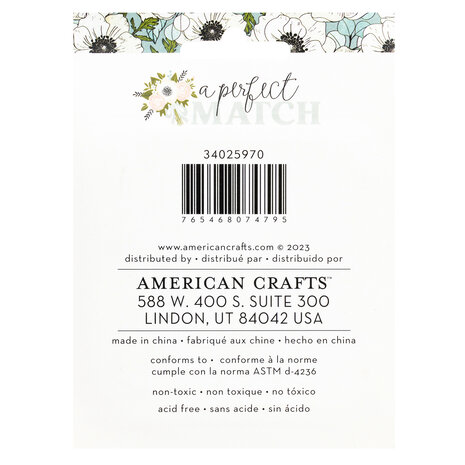 American Crafts A Perfect Match Ink Pads (4pcs) (34025970) (OUTLET) American Crafts A Perfect Match Ink Pads (4pcs) (34025970) (OUTLET)