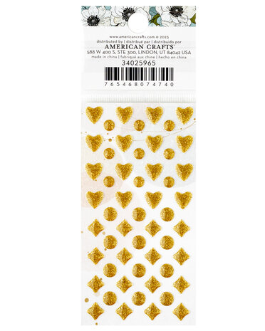 American Crafts A Perfect Match Enamel Stickers (106pcs) (34025965) (OUTLET)