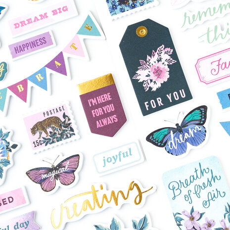 American Crafts Dreamer Thickers Foam Phrase Stickers (42pcs) (34025907) (OUTLET) American Crafts Dreamer Thickers Foam Phrase Stickers (42pcs) (34025907) (OUTLET)