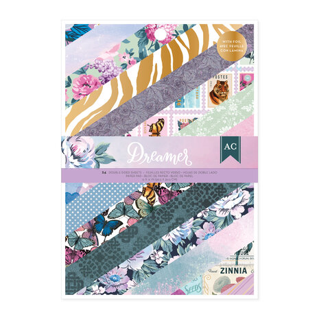 American Crafts Dreamer 6x8 Inch Paper Pad (34024557) (OUTLET) American Crafts Dreamer 6x8 Inch Paper Pad (34024557) (OUTLET)