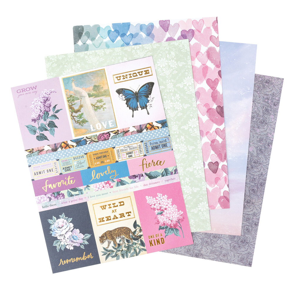 American Crafts Dreamer 6x8 Inch Paper Pad (34024557) (OUTLET) American Crafts Dreamer 6x8 Inch Paper Pad (34024557) (OUTLET)