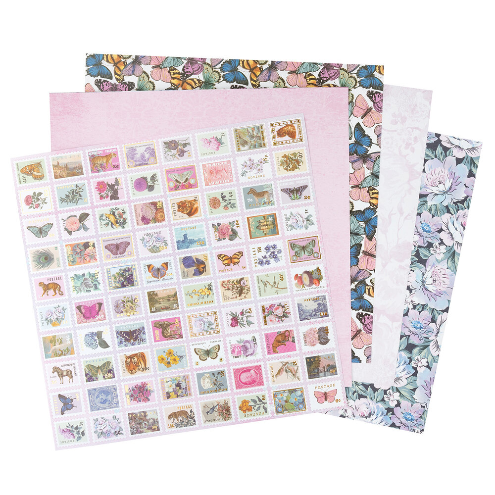American Crafts Dreamer 12x12 Inch Paper Pad (34025905) (OUTLET)