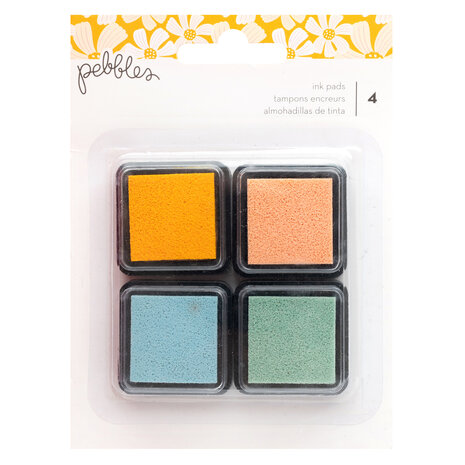 American Crafts Pebbles Sunny Bloom Ink Pads (4pcs) (34030130) (OUTLET) American Crafts Pebbles Sunny Bloom Ink Pads (4pcs) (34030130) (OUTLET)