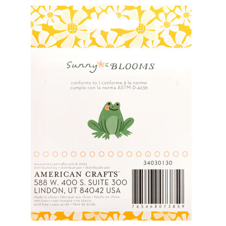 American Crafts Pebbles Sunny Bloom Ink Pads (4pcs) (34030130) (OUTLET) American Crafts Pebbles Sunny Bloom Ink Pads (4pcs) (34030130) (OUTLET)