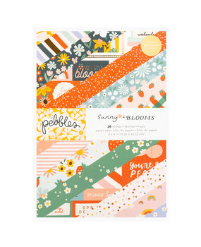 American Crafts Pebbles Sunny Bloom 6x8 Inch Paper Pad (34030119) (OUTLET) American Crafts Pebbles Sunny Bloom 6x8 Inch Paper Pad (34030119) (OUTLET)