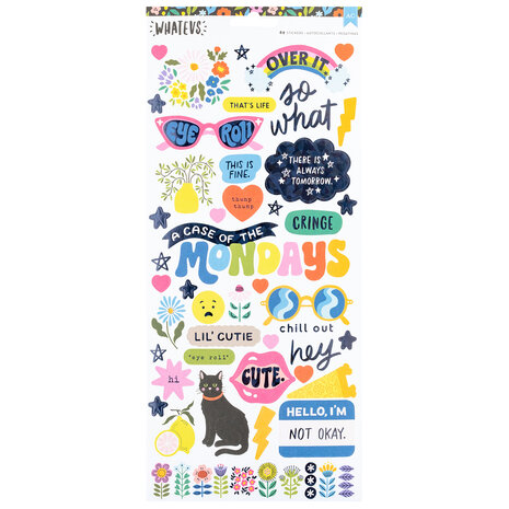 American Crafts Whatevs Stickers Icons (89pcs) (34030588) (OUTLET) American Crafts Whatevs Stickers Icons (89pcs) (34030588) (OUTLET)