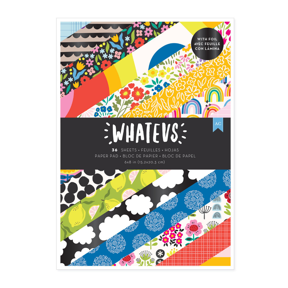 American Crafts Whatevs 6x8 Inch Paper Pad (34030585) (OUTLET)
