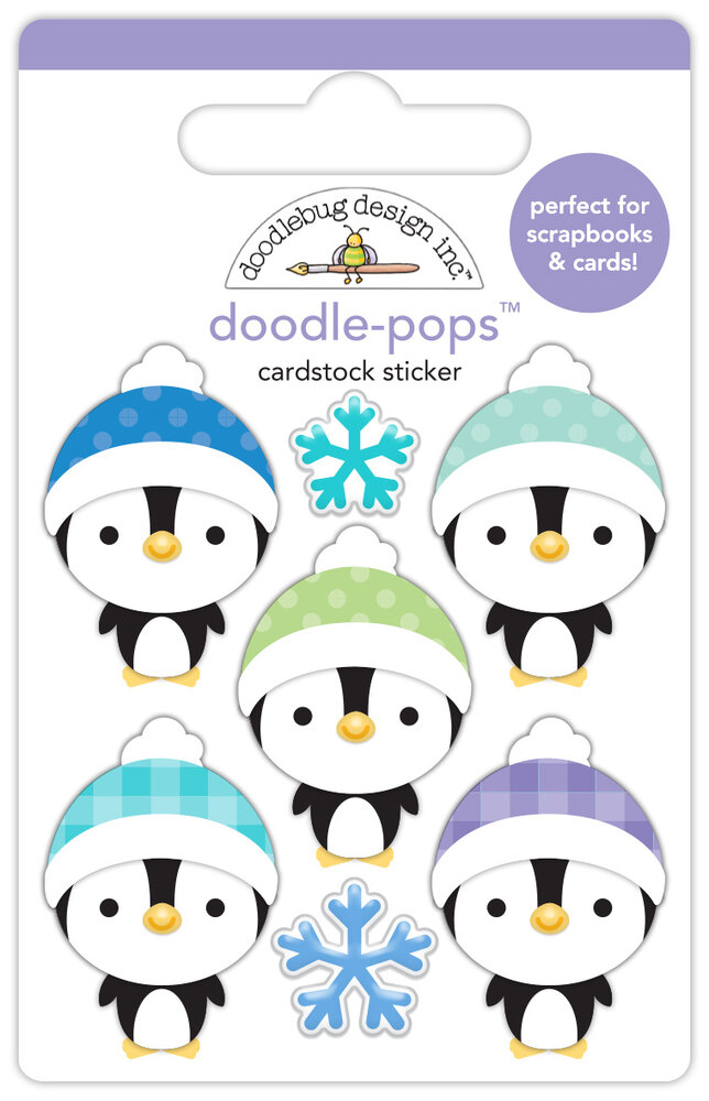 Doodlebug Design Penguin Pals Doodle-Pops (8357) (DISCONTINUED) Doodlebug Design Penguin Pals Doodle-Pops (8357) (DISCONTINUED)