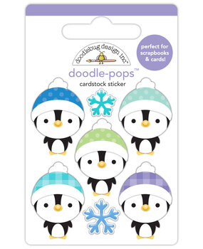 Doodlebug Design Penguin Pals Doodle-Pops (8357) (DISCONTINUED)