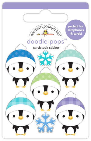 Doodlebug Design Penguin Pals Doodle-Pops (8357) (DISCONTINUED) Doodlebug Design Penguin Pals Doodle-Pops (8357) (DISCONTINUED)