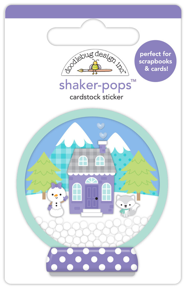 Doodlebug Design Winter Wonderland Shaker-Pops (8351) (DISCONTINUED)