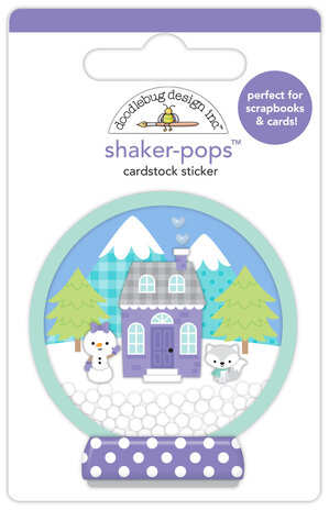 Doodlebug Design Winter Wonderland Shaker-Pops (8351) (DISCONTINUED)