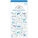 Doodlebug Design Snow Much Fun Shape Sprinkles (8348) (DISCONTINUED)