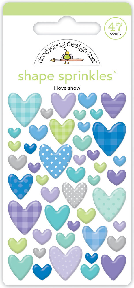 Doodlebug Design I Love Snow Shape Sprinkles (8346) (DISCONTINUED) Doodlebug Design I Love Snow Shape Sprinkles (8346) (DISCONTINUED)