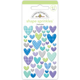 Doodlebug Design I Love Snow Shape Sprinkles (8346) (DISCONTINUED)