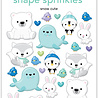 Doodlebug Design Snow Cute Shape Sprinkles (8345) (OUTLET)