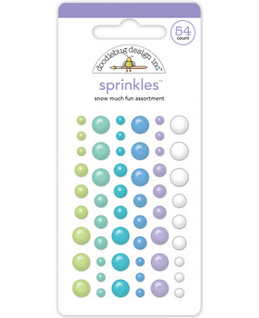 Doodlebug Design Snow Much Fun Assortment Sprinkles (8344) (DISCONTINUED)