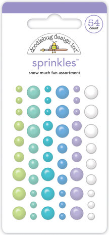 Doodlebug Design Snow Much Fun Assortment Sprinkles (8344) (DISCONTINUED) Doodlebug Design Snow Much Fun Assortment Sprinkles (8344) (DISCONTINUED)