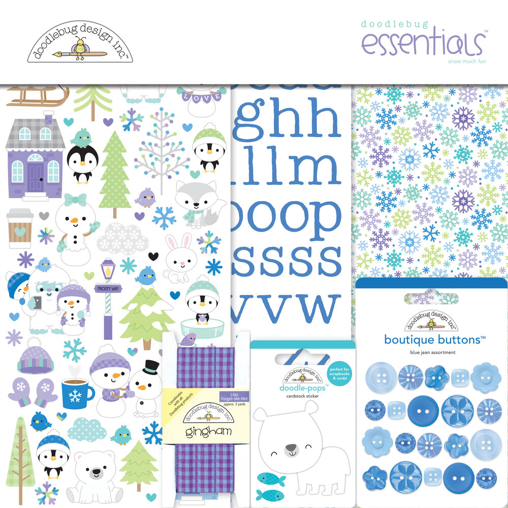 Doodlebug Design Snow Much Fun Essentials Kit (8394) (DISCONTINUED) Doodlebug Design Snow Much Fun Essentials Kit (8394) (DISCONTINUED)