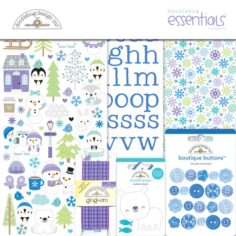 Doodlebug Design Snow Much Fun Essentials Kit (8394) (DISCONTINUED) Doodlebug Design Snow Much Fun Essentials Kit (8394) (DISCONTINUED)