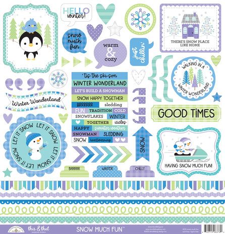 Doodlebug Design Snow Much Fun This & That Stickers (8376) (DISCONTINUED) Doodlebug Design Snow Much Fun This & That Stickers (8376) (DISCONTINUED)