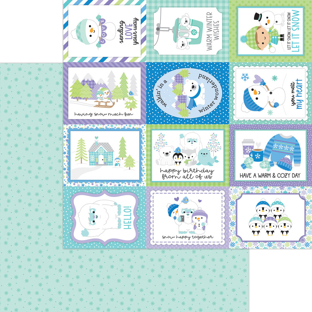 Doodlebug Design Snow Much Fun 12x12 Inch Paper Pack (8391) (DISCONTINUED) Doodlebug Design Snow Much Fun 12x12 Inch Paper Pack (8391) (DISCONTINUED)