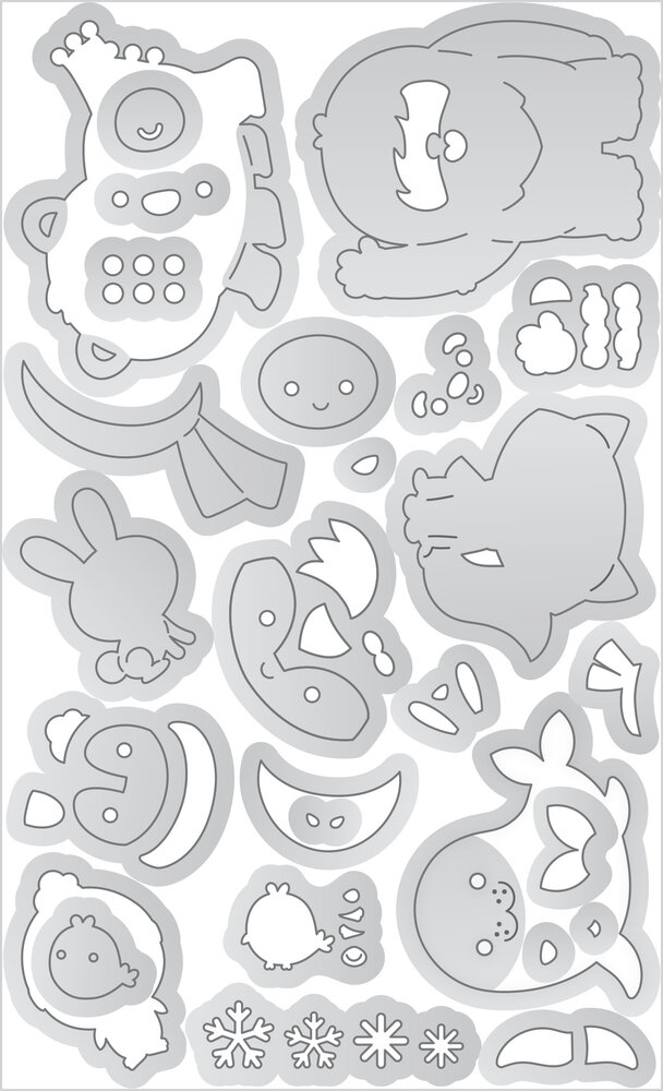 Doodlebug Design Snow Cute Doodle Cuts (8369) (DISCONTINUED) Doodlebug Design Snow Cute Doodle Cuts (8369) (DISCONTINUED)