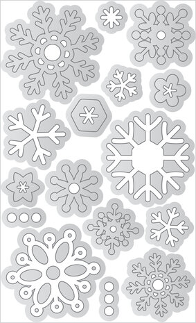 Doodlebug Design Frosty Flurry Doodle Cuts (8368) (OUTLET)