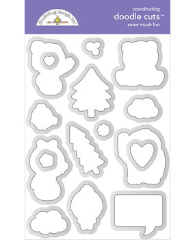 Doodlebug Design Snow Much Fun Doodle Cuts (8367) (OUTLET)