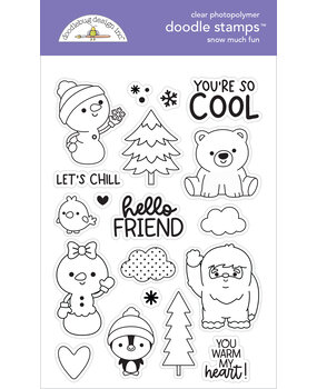 Doodlebug Design Snow Much Fun Doodle Stamps (8366) (DISCONTINUED)