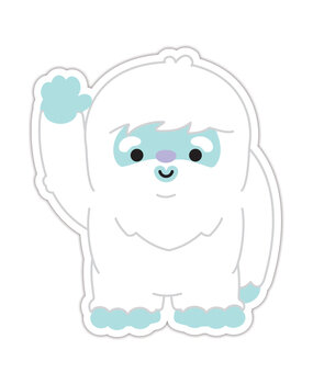 Doodlebug Design Yeti Sticker Doodle (8364) (OUTLET)