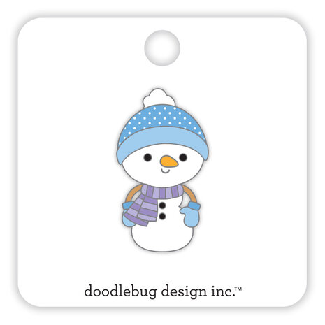 Doodlebug Design Snowman Collectible Pins (8360) (OUTLET)