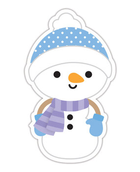 Doodlebug Design Snowman Sticker Doodle (8421) (DISCONTINUED)