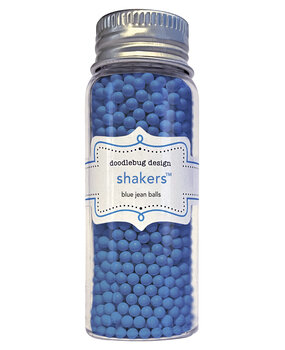 Doodlebug Design Blue Jean Balls Shakers (8413) (OUTLET)