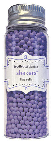 Doodlebug Design Lilac Balls Shakers (8414) (DISCONTINUED)