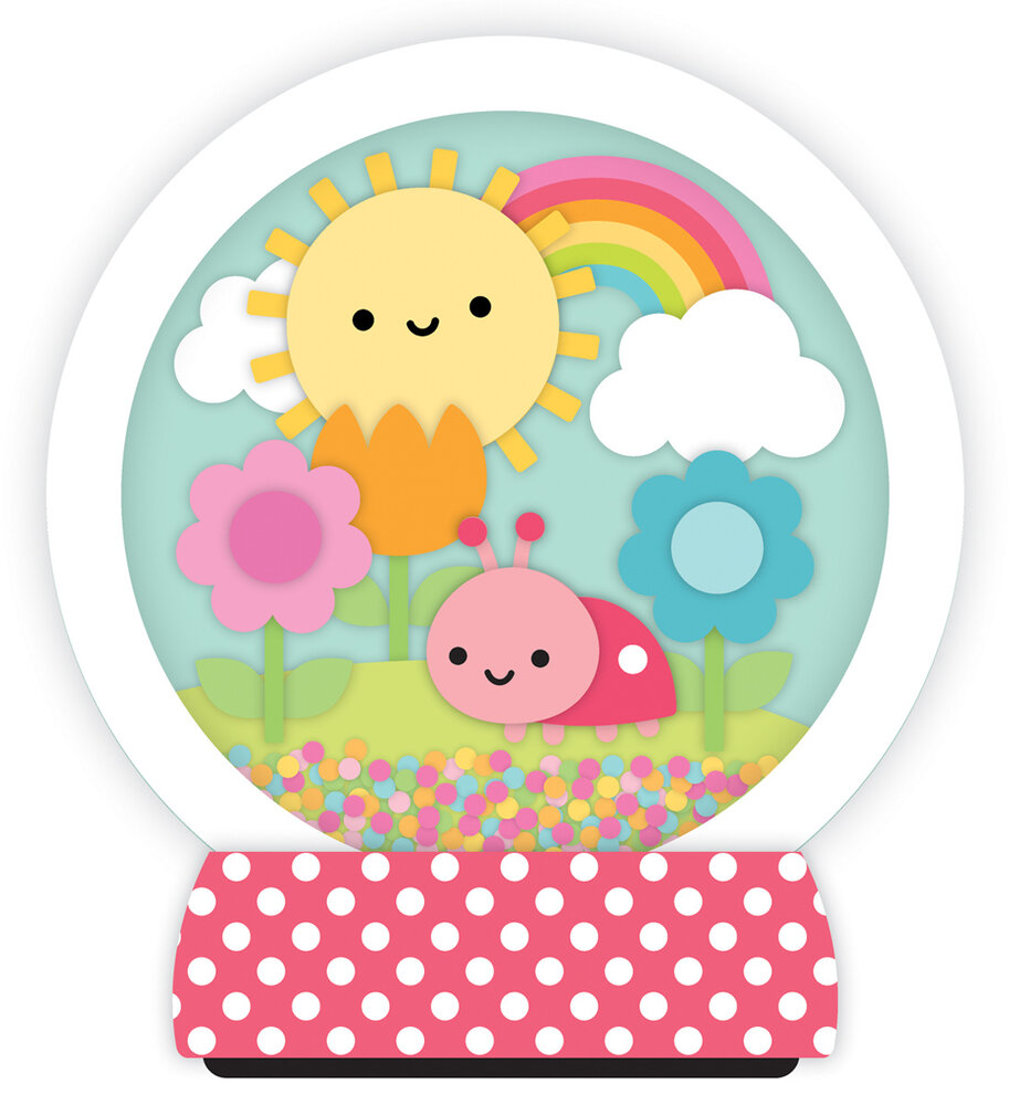 Doodlebug Design DIY Snow Globe Kit (8397) (DISCONTINUED)