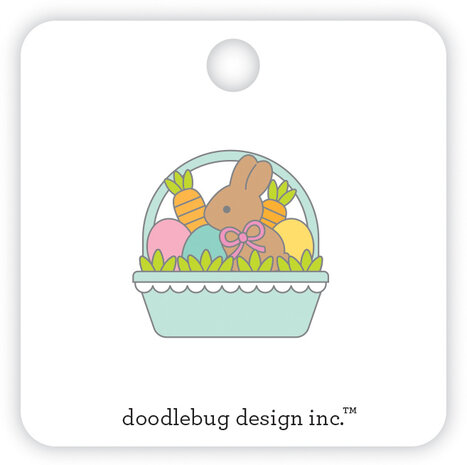 Doodlebug Design Easter Basket Collectible Pins (8439) (DISCONTINUED) Doodlebug Design Easter Basket Collectible Pins (8439) (DISCONTINUED)