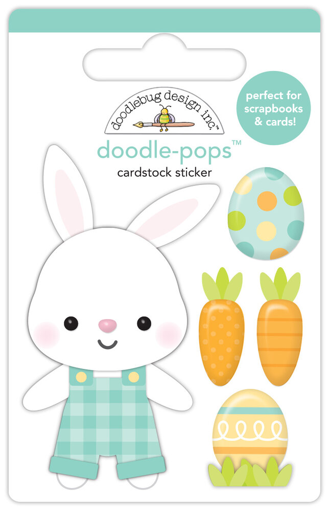 Doodlebug Design Mr. Cottontail Doodle-Pops (8437) (OUTLET) Doodlebug Design Mr. Cottontail Doodle-Pops (8437) (OUTLET)