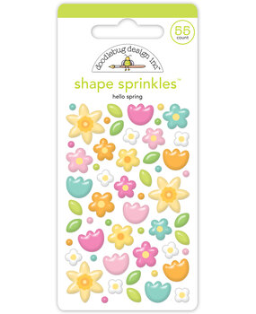 Doodlebug Design Hello Spring Shape Sprinkles (8429) (DISCONTINUED) Doodlebug Design Hello Spring Shape Sprinkles (8429) (DISCONTINUED)