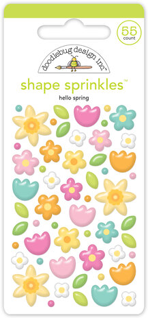 Doodlebug Design Hello Spring Shape Sprinkles (8429) (DISCONTINUED) Doodlebug Design Hello Spring Shape Sprinkles (8429) (DISCONTINUED)