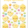 Doodlebug Design Chickies Shape Sprinkles (8426) (DISCONTINUED) Doodlebug Design Chickies Shape Sprinkles (8426) (DISCONTINUED)
