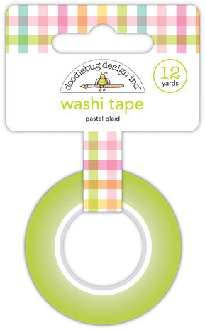 Doodlebug Design Pastel Plaid Washi Tape (7999) (DISCONTINUED) Doodlebug Design Pastel Plaid Washi Tape (7999) (DISCONTINUED)