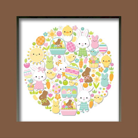 Doodlebug Design Bunny Hop Shadow Box Kit (8473) (OUTLET) Doodlebug Design Bunny Hop Shadow Box Kit (8473) (OUTLET)