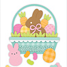 Doodlebug Design Bunny Basket Doodle Cuts (8449) (OUTLET)