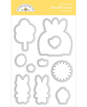 Doodlebug Design Bunny Hop Doodle Cuts (8448) (OUTLET) Doodlebug Design Bunny Hop Doodle Cuts (8448) (OUTLET)