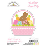 Doodlebug Design Bunny Basket Sticker Doodle (8443) (DISCONTINUED)