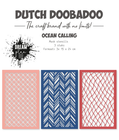 Dutch Doobadoo Dream Plan Do Ocean Calling Mask Stencils (3pc) (470.784.295) (OUTLET) Dutch Doobadoo Dream Plan Do Ocean Calling Mask Stencils (3pc) (470.784.295) (OUTLET)