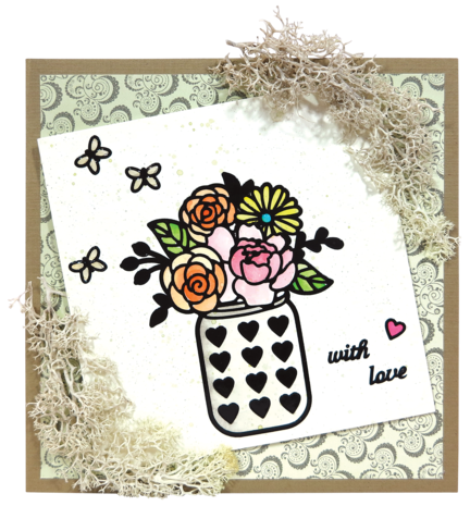 JEJE Produkt Krazy Kreations Stickers Flower Bunches (5pcs) (6.2315) (DISCONTINUED)