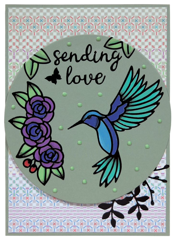 JEJE Produkt Krazy Kreations Stickers Garden (5pcs) (6.2313) (DISCONTINUED)